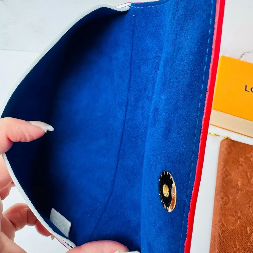 LOUIS VUITTON x NBA Capsule Bundle:  Zippy Vertical Wallet and Glasses Case